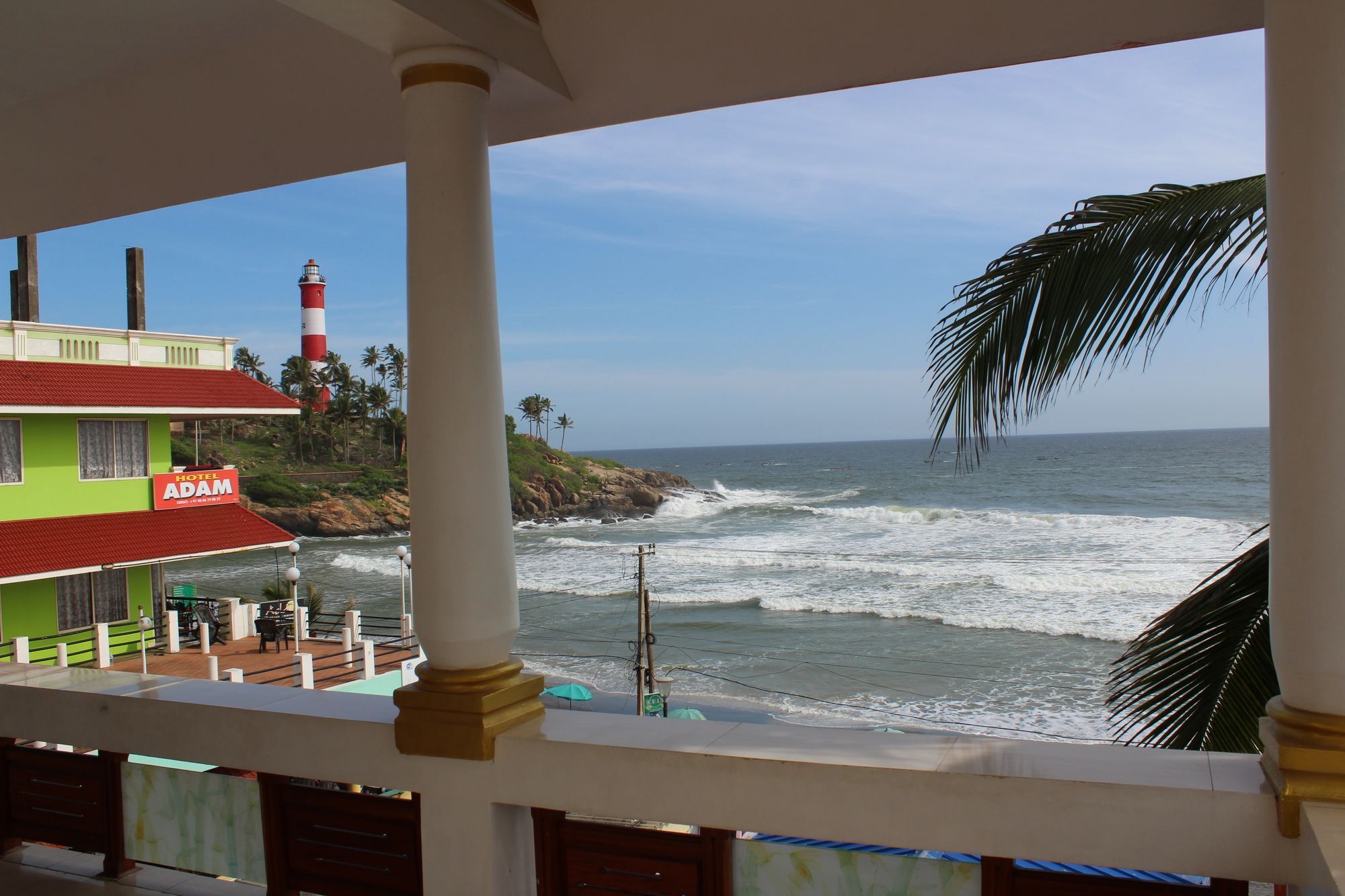 Hotel Sea View Palace - The Beach Hotel, Kovalam Ngoại thất bức ảnh